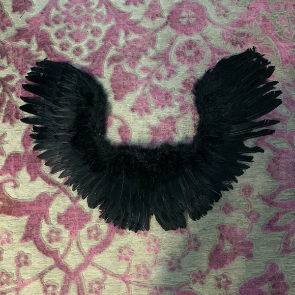 ❌SOLD❌👀Feathered Wings -Handmade-Real Duck & Goose Feathers-Costume-Ballet - Picture 2 of 9